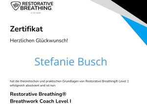 restauratives Breathwork Ausbildung